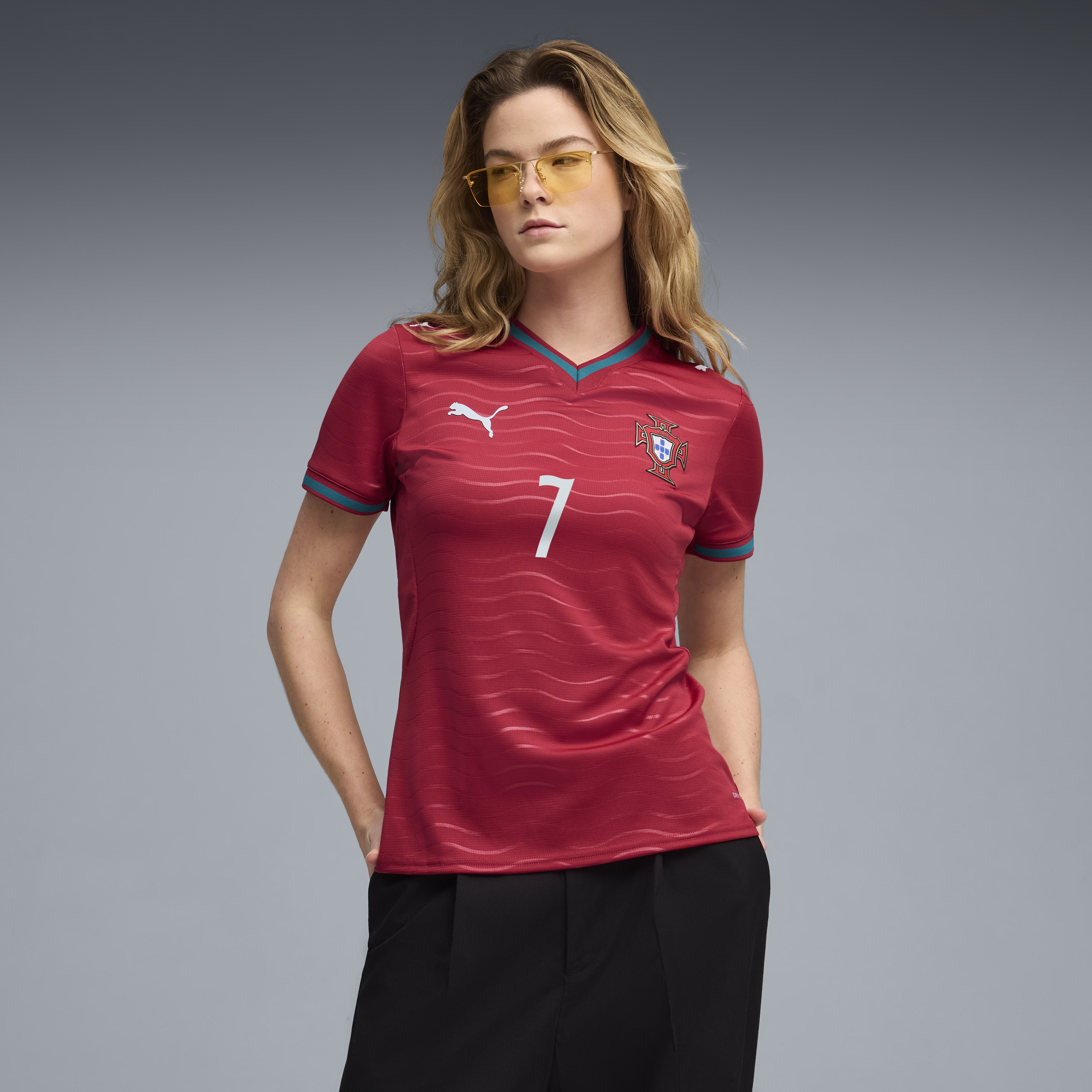 PUMA Portugal 2026 Home Ronaldo Women's Soccer Jersey
