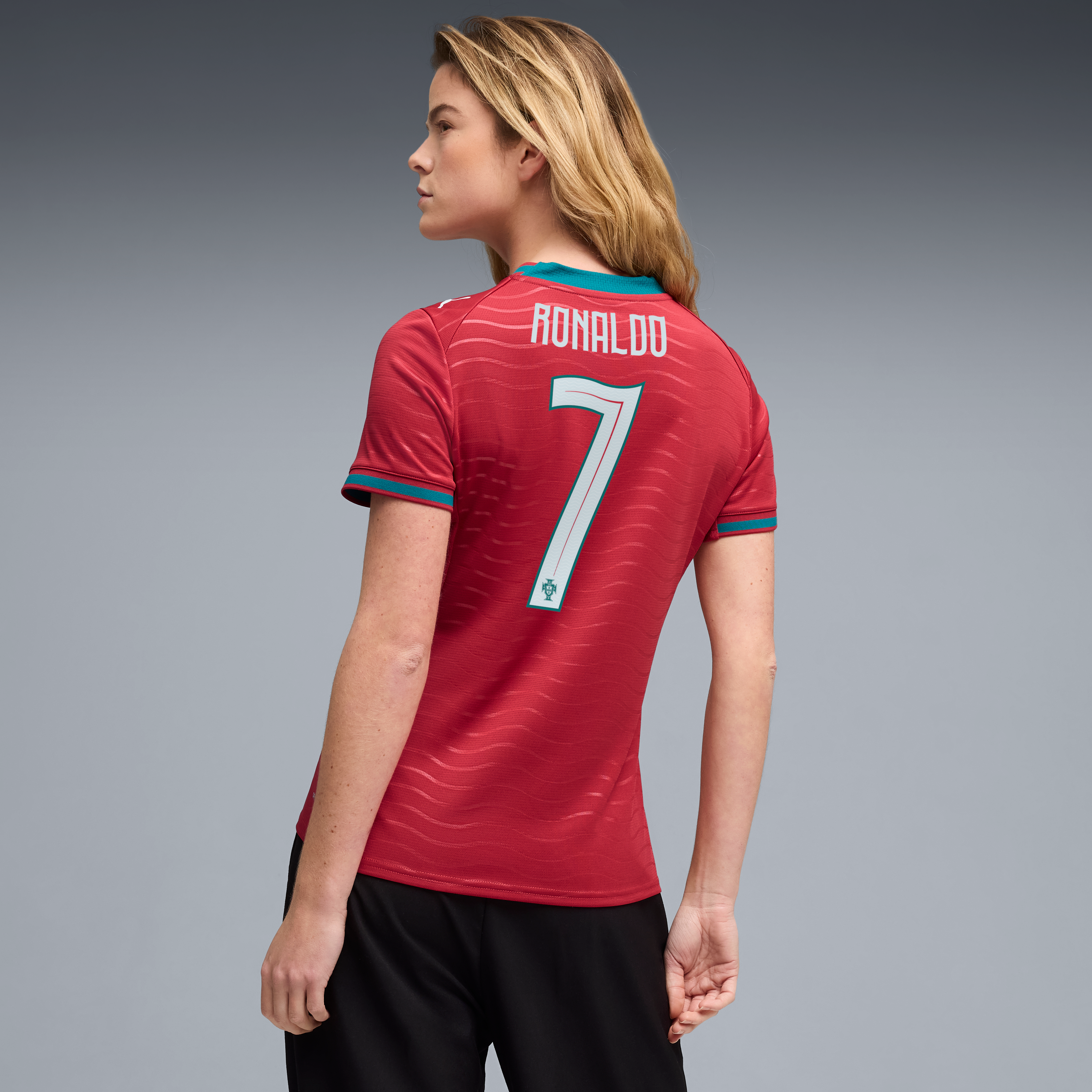 PUMA Portugal 2026 Home Ronaldo Women's Soccer Jersey