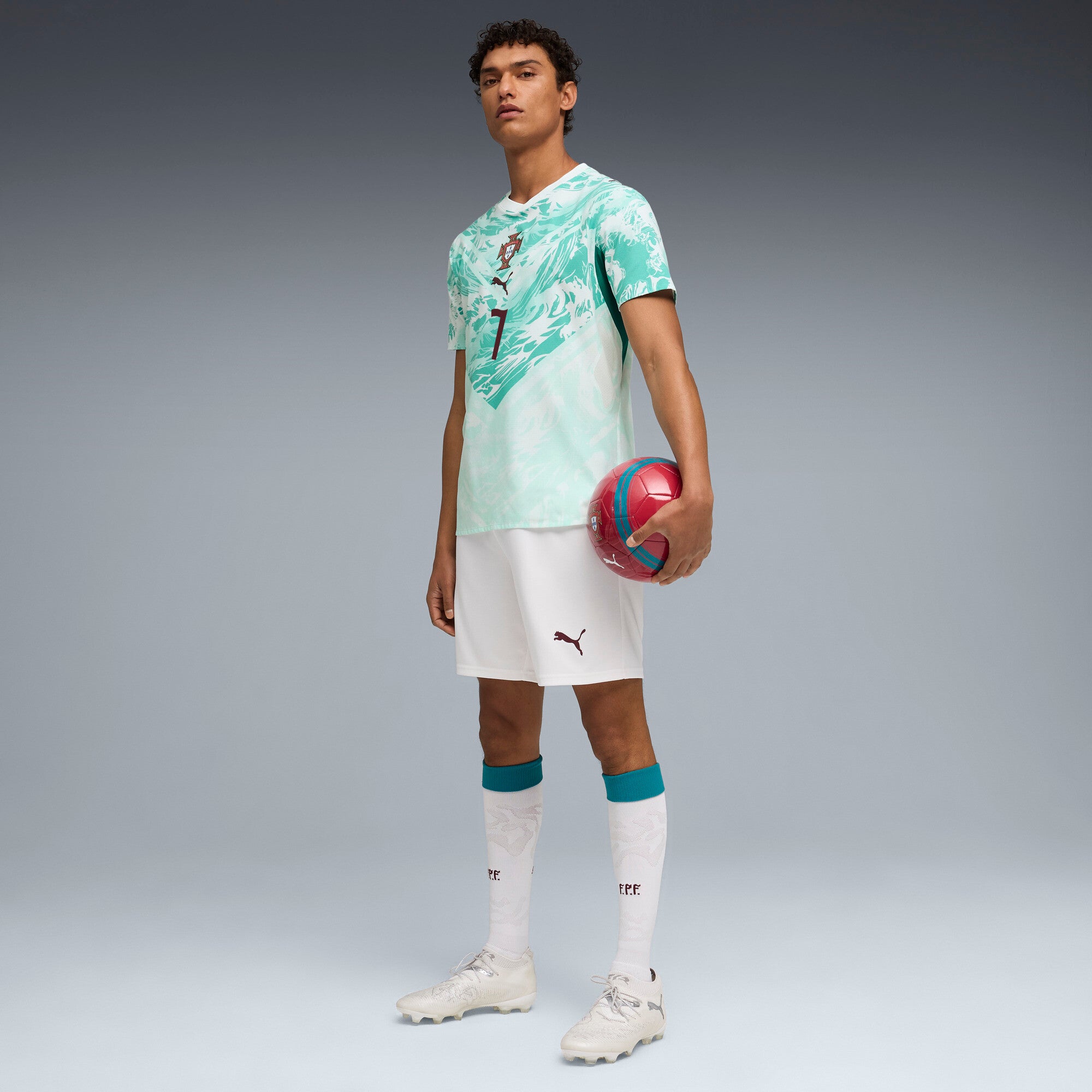 PUMA Portugal 2026 Authentic Away Men's Ronaldo Soccer Jersey