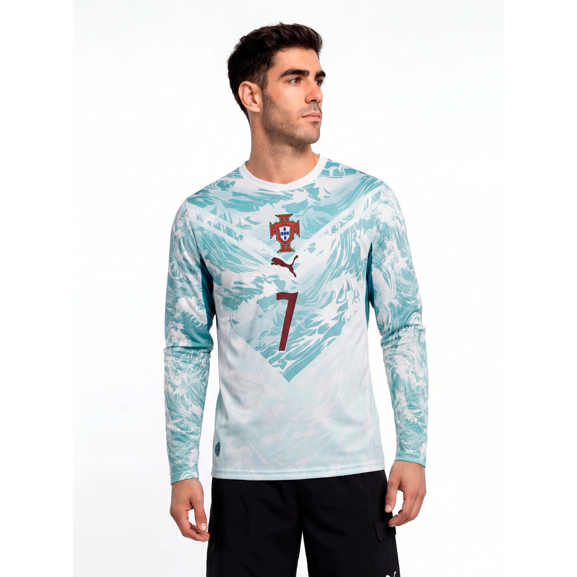 PUMA Portugal 2026 Away Replica Men's Ronaldo Jersey Long Sleeve