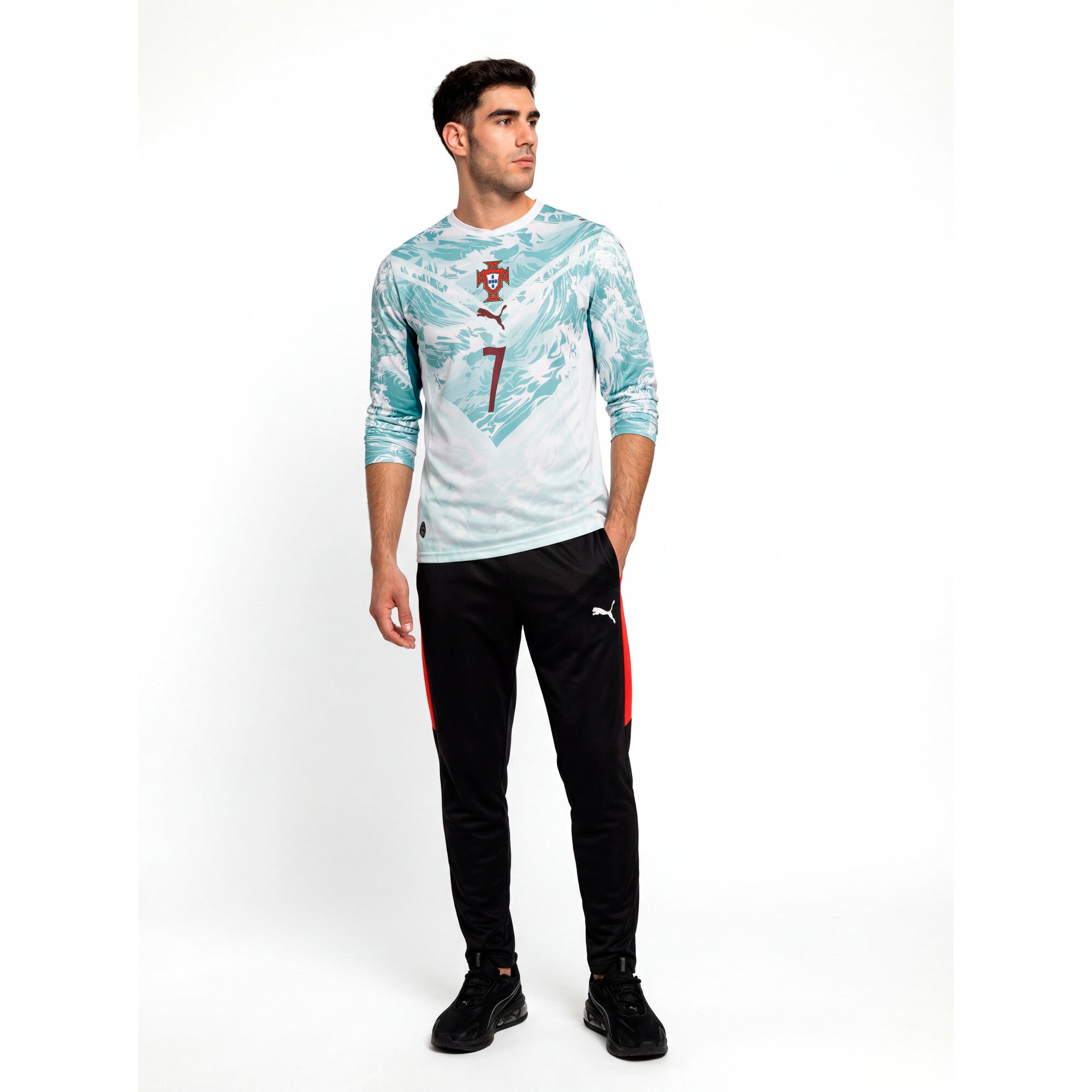 PUMA Portugal 2026 Away Replica Men's Ronaldo Jersey Long Sleeve