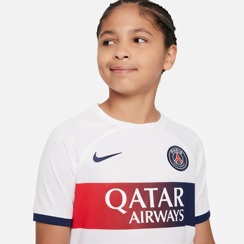 Paris Saint-Germain 2023/24 Stadium Away Kids' Nike Dri-Fit Replica Jersey