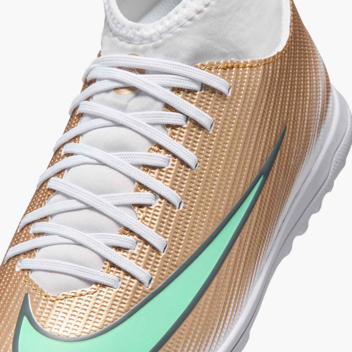 Kylian Mbappé Nike Jr. Mercurial Superfly 11 Club Big Kids' Turf High-Top Soccer Shoes