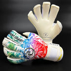 West Coast HELIX ™ Aloha White Goalkeeper Gloves