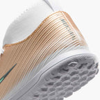 Kylian Mbappé Nike Jr. Mercurial Superfly 11 Club Big Kids' Turf High-Top Soccer Shoes
