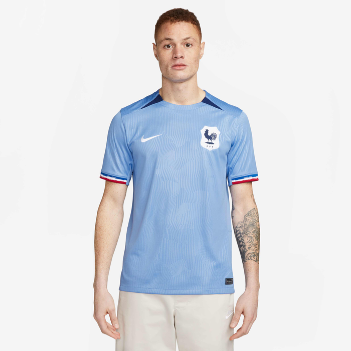 FFF 2023 Stadium Home Men's Nike Dri-FIT Soccer Replica Jersey