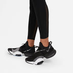 Nike Pro Women's Mid-Rise Mesh-Panelled Leggings