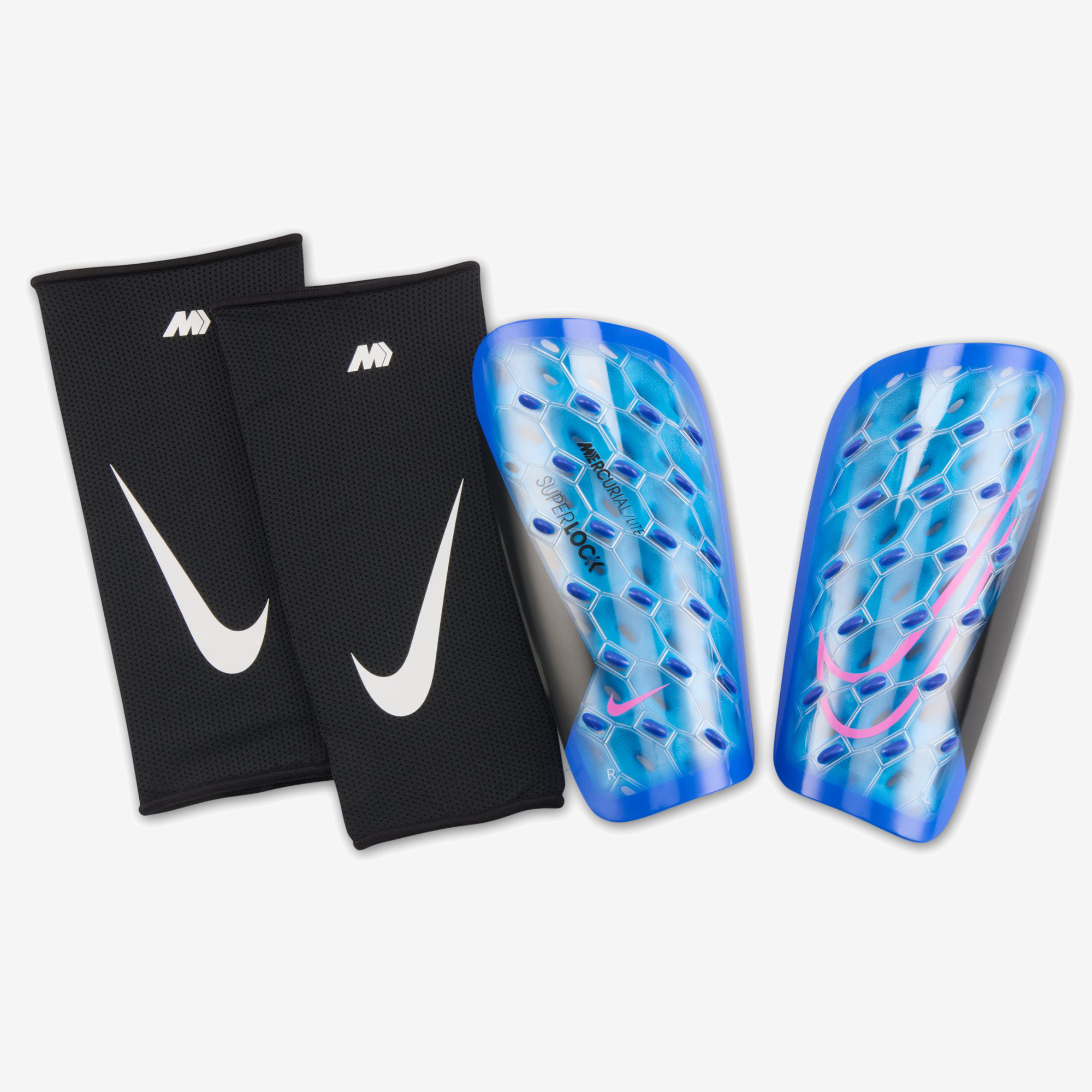 Nike Mercurial Lite SuperLock Soccer Shin Guards