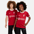 Liverpool FC 2023/24 Stadium Home Big Kids' Dri-FIT Soccer Jersey