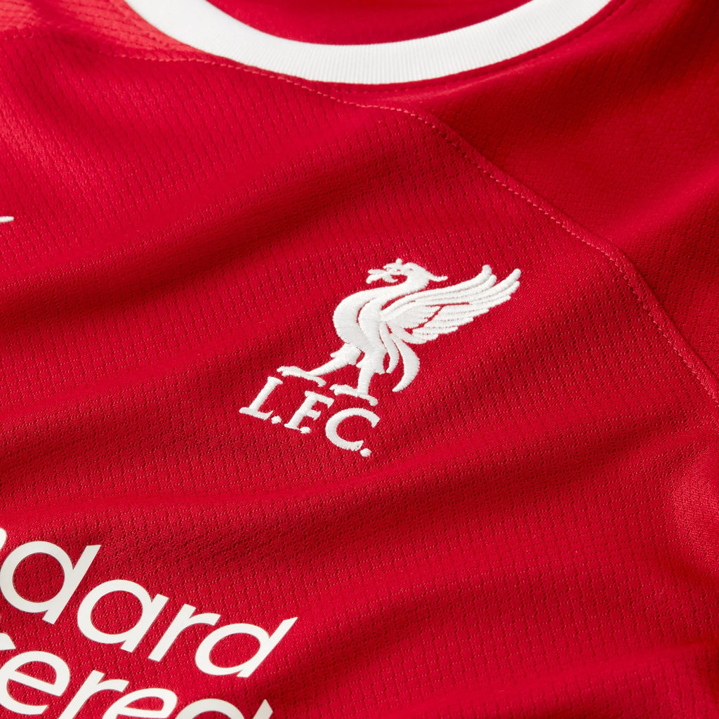 Liverpool FC 2023/24 Stadium Home Big Kids' Dri-FIT Soccer Jersey
