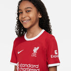 Liverpool FC 2023/24 Stadium Home Big Kids' Dri-FIT Soccer Jersey