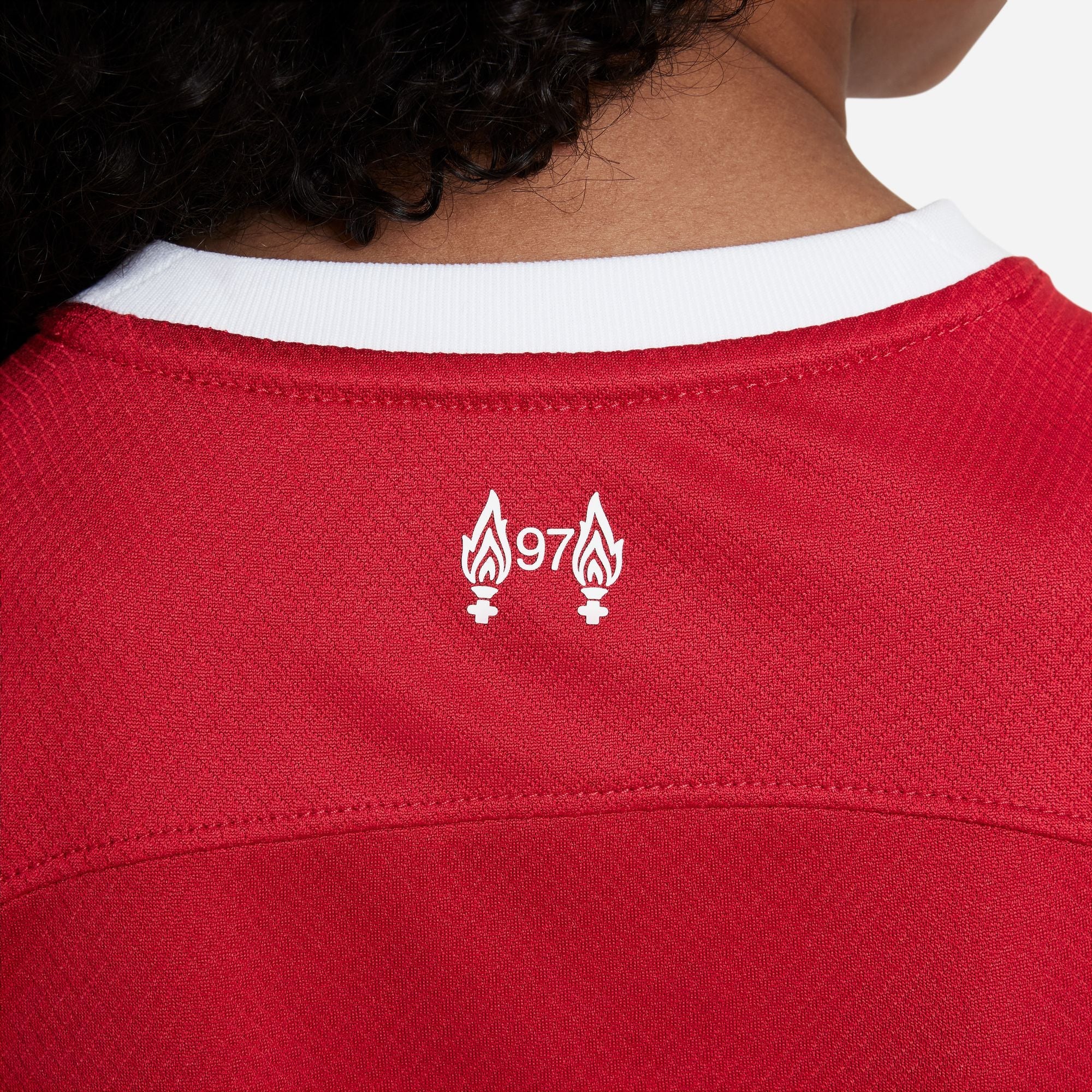 Liverpool FC 2023/24 Stadium Home Big Kids' Dri-FIT Soccer Jersey