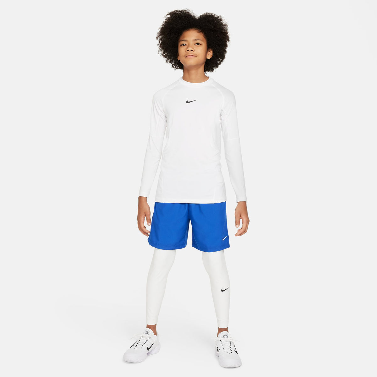 Nike Pro Older Kids' (Boys') Dri-FIT Long-Sleeve Top