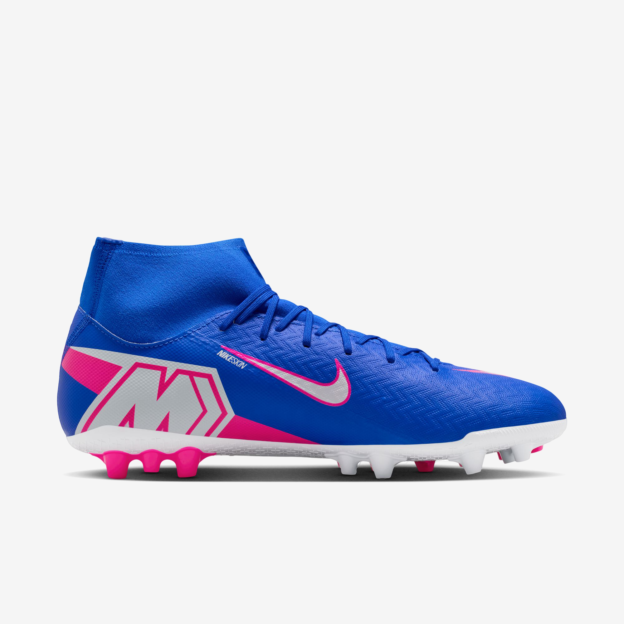Nike Mercurial Superfly 10 Academy Artificial-Grass High-Top Soccer Cleats