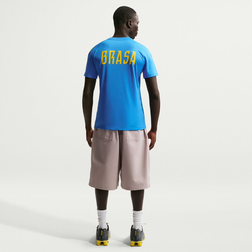 Brazil Strike Men's Nike Soccer Dri-FIT Short-Sleeve Top