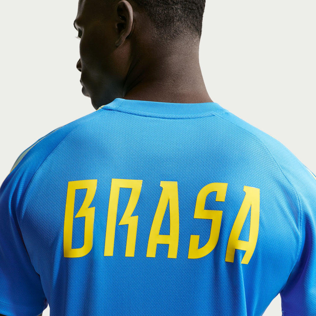 Brazil Strike Men's Nike Soccer Dri-FIT Short-Sleeve Top