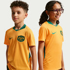 Australia 2026 Stadium Home Older Kids' Nike Dri-FIT Soccer Jersey