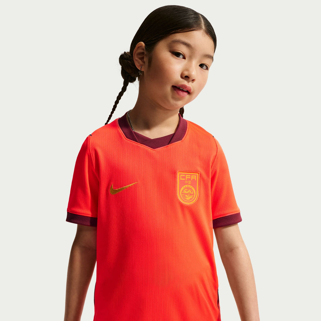 Nike China 2026 Stadium Home Older Kids' Nike Dri-FIT Football Replica Shirt