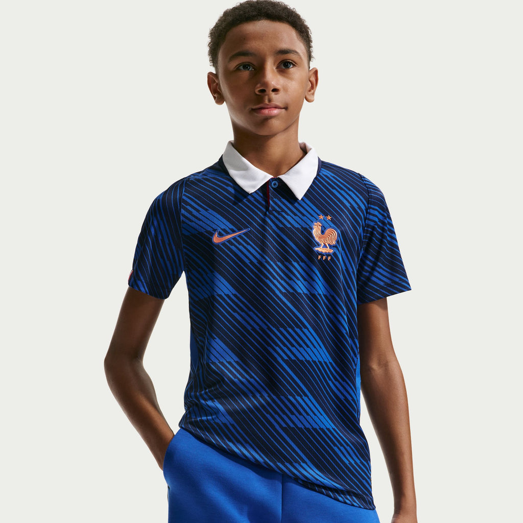 FFF 2026 Stadium Home Big Kids' Nike Dri-FIT Soccer Replica Jersey