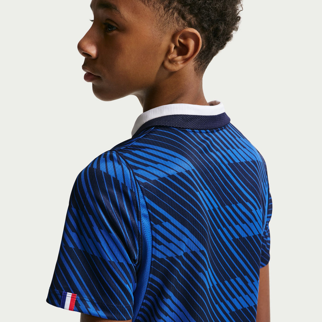 FFF 2026 Stadium Home Big Kids' Nike Dri-FIT Soccer Replica Jersey