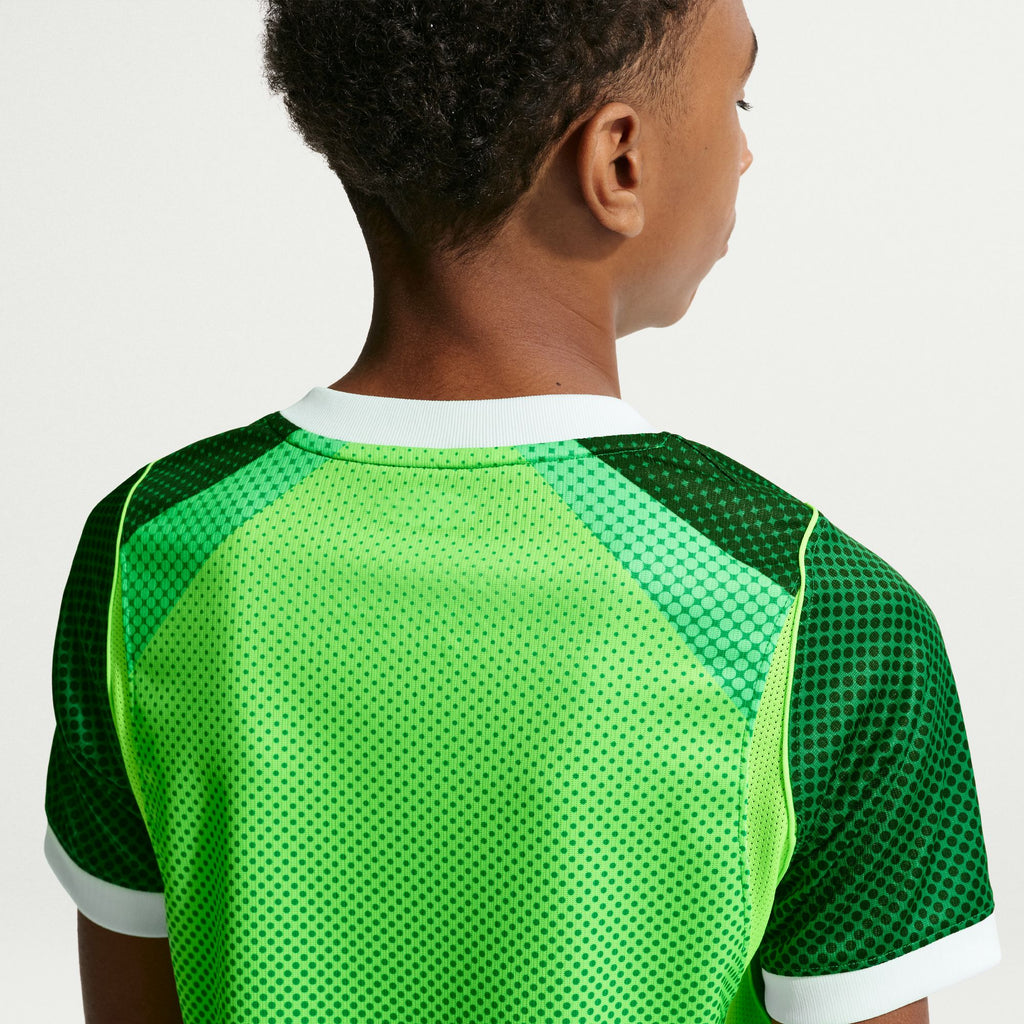Nigeria 2026 Stadium Home Big Kids' Nike Dri-FIT Soccer Short-Sleeve Jersey