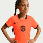 Netherlands 2026 Stadium Home Big Kids' Nike Dri-FIT Soccer Replica Jersey