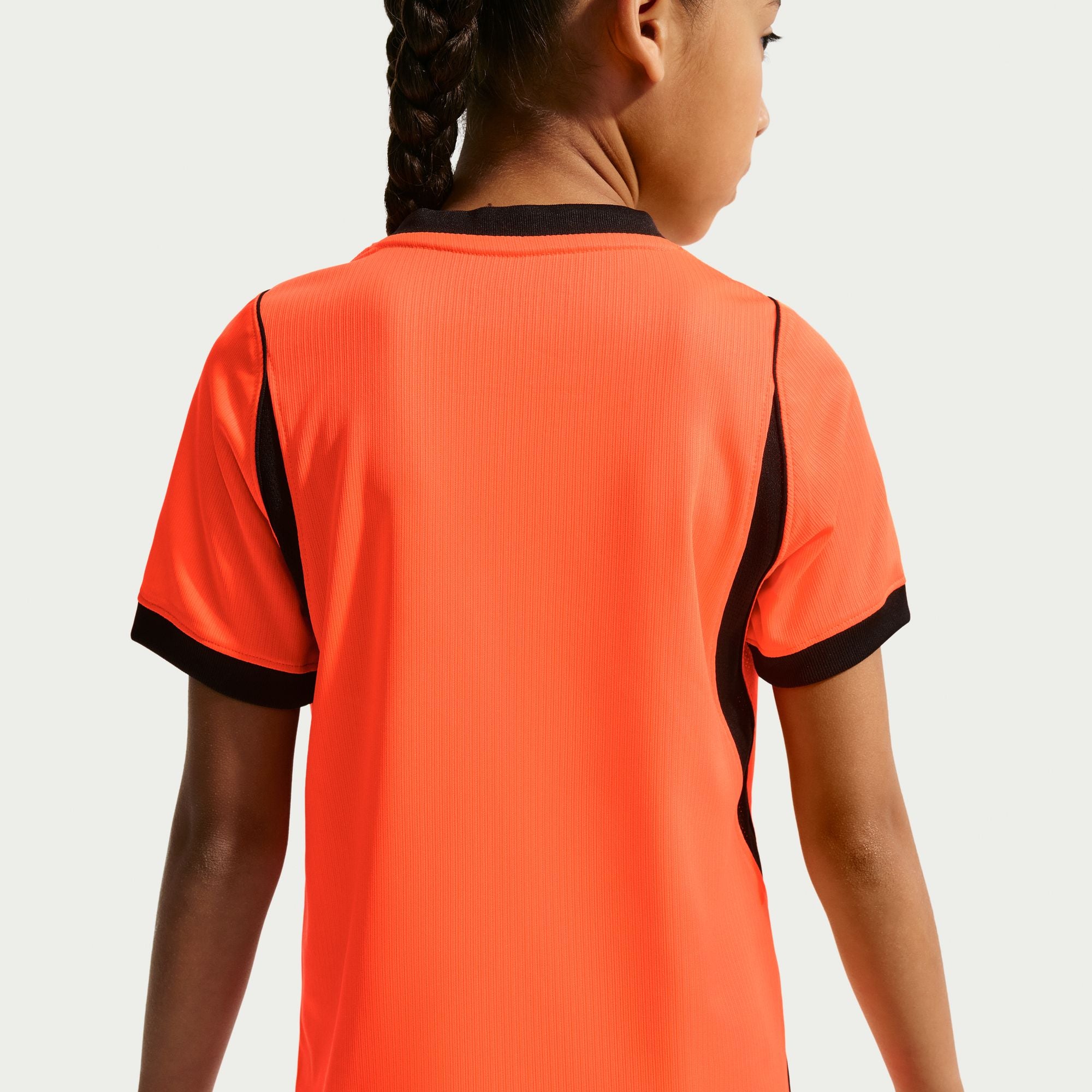 Netherlands 2026 Stadium Home Big Kids' Nike Dri-FIT Soccer Replica Jersey