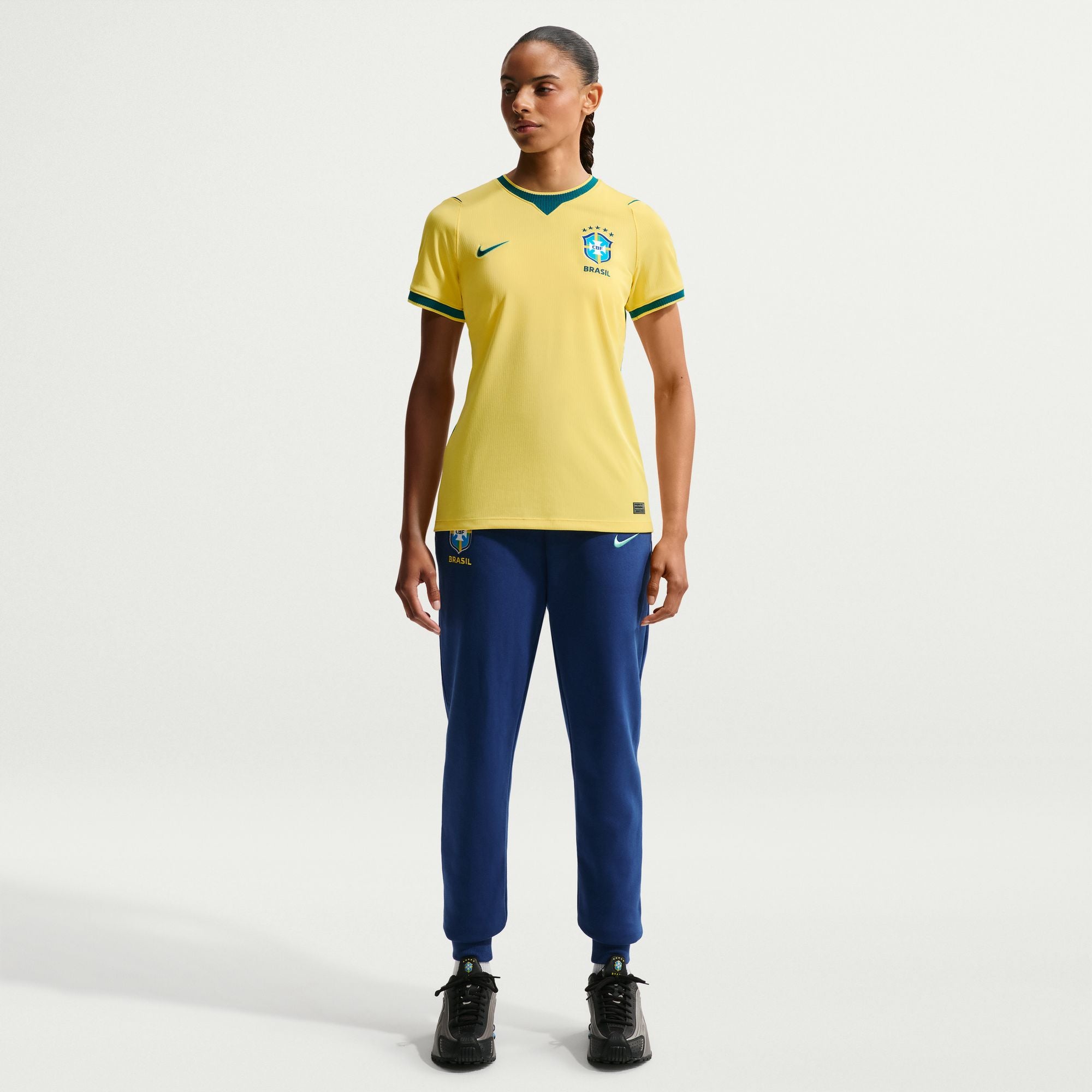 Brazil National Team 2026 Stadium Home Women's Nike Dri-FIT Football Shirt