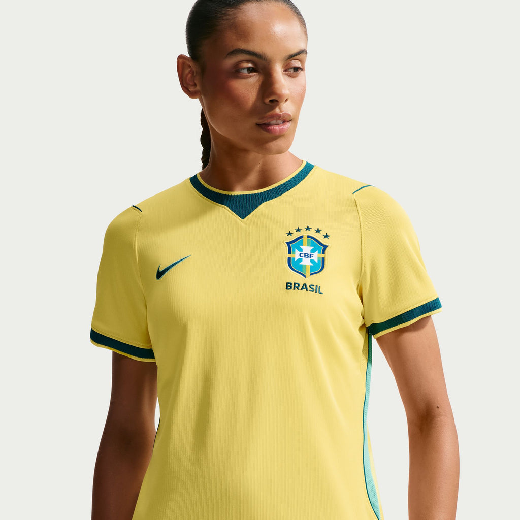 Brazil National Team 2026 Stadium Home Women's Nike Dri-FIT Football Shirt