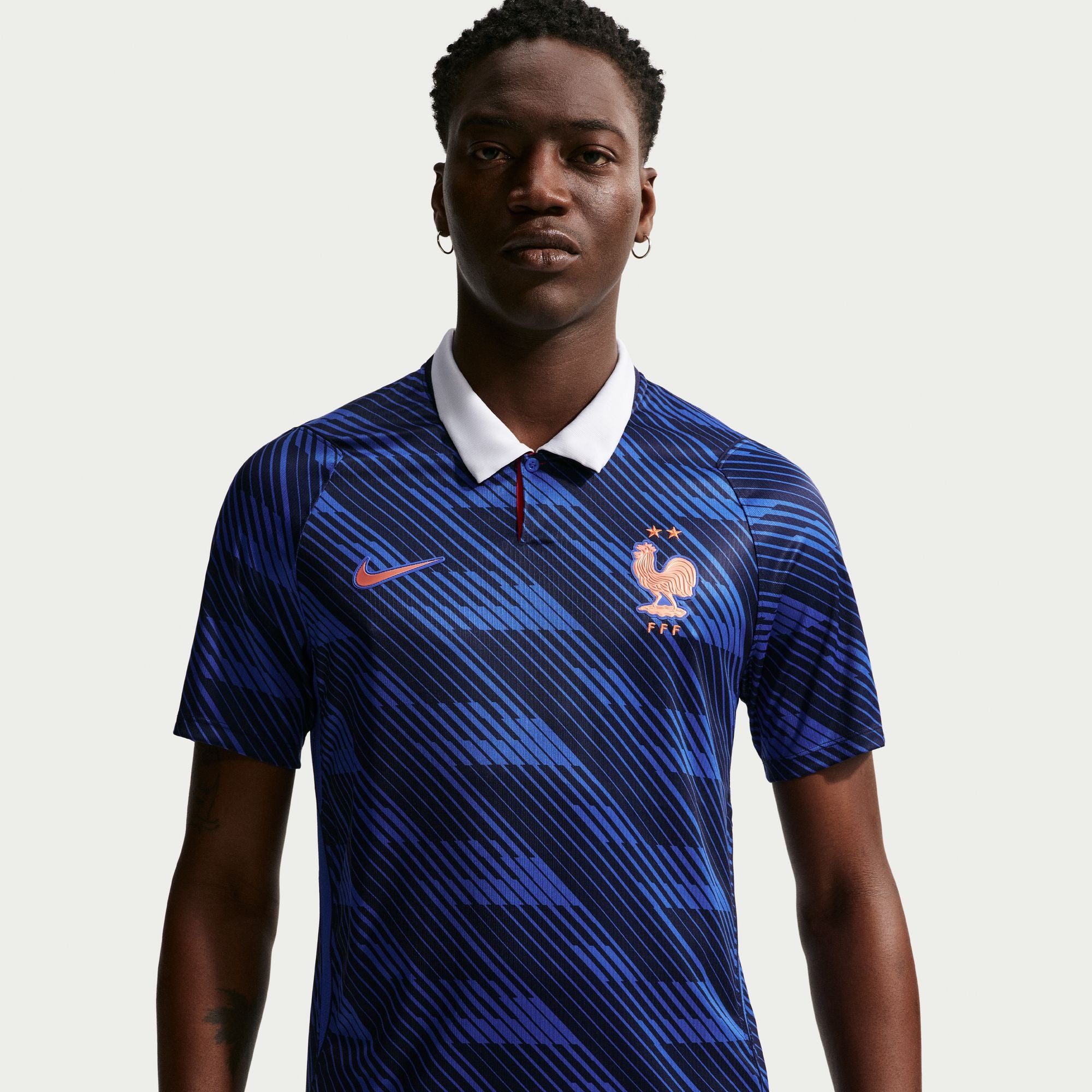 FFF 2026 Stadium Home Men's Nike Dri-FIT Soccer Replica Jersey