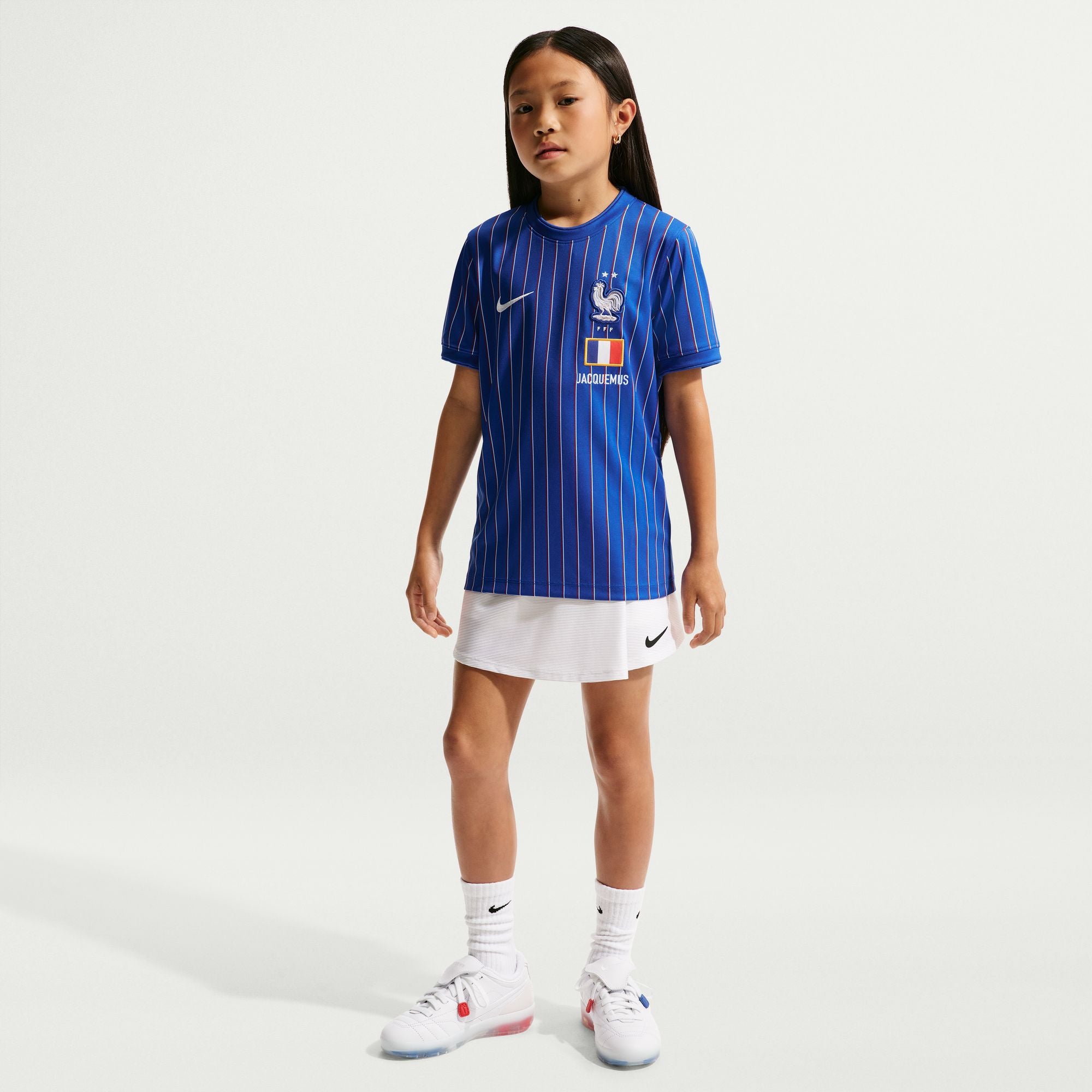France x Jacquemus Older Kids' Short-Sleeve Football Top