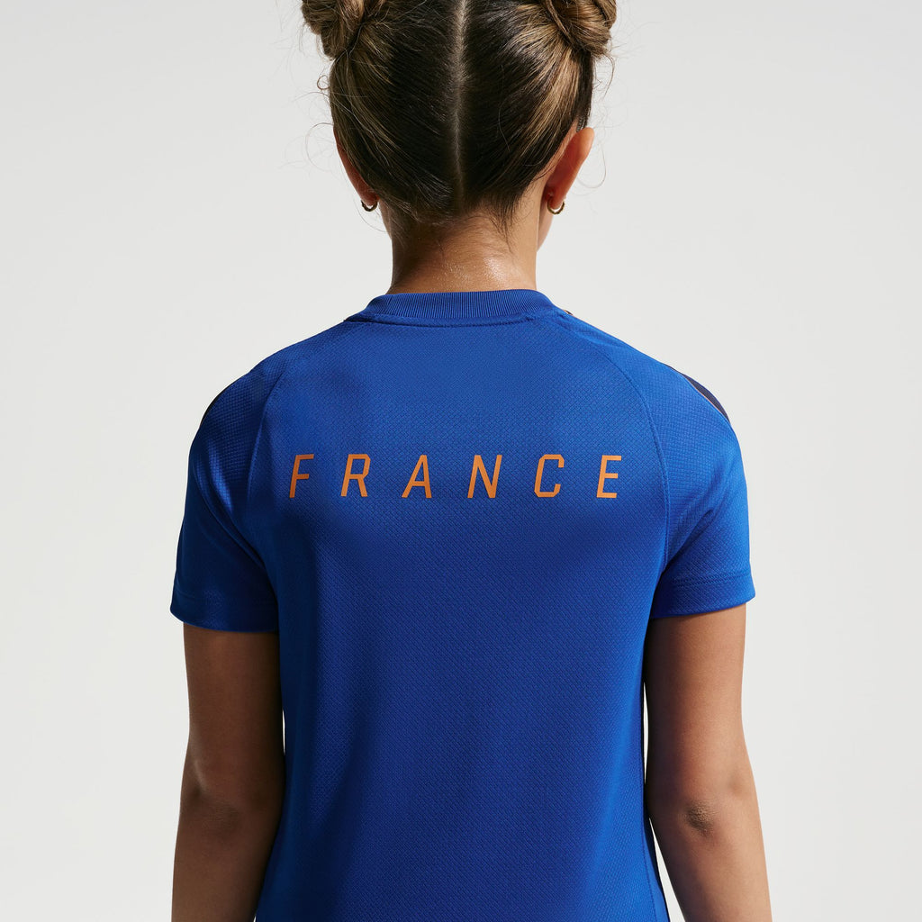 FFF Strike Big Kids' Nike Soccer Dri-FIT Short-Sleeve Top