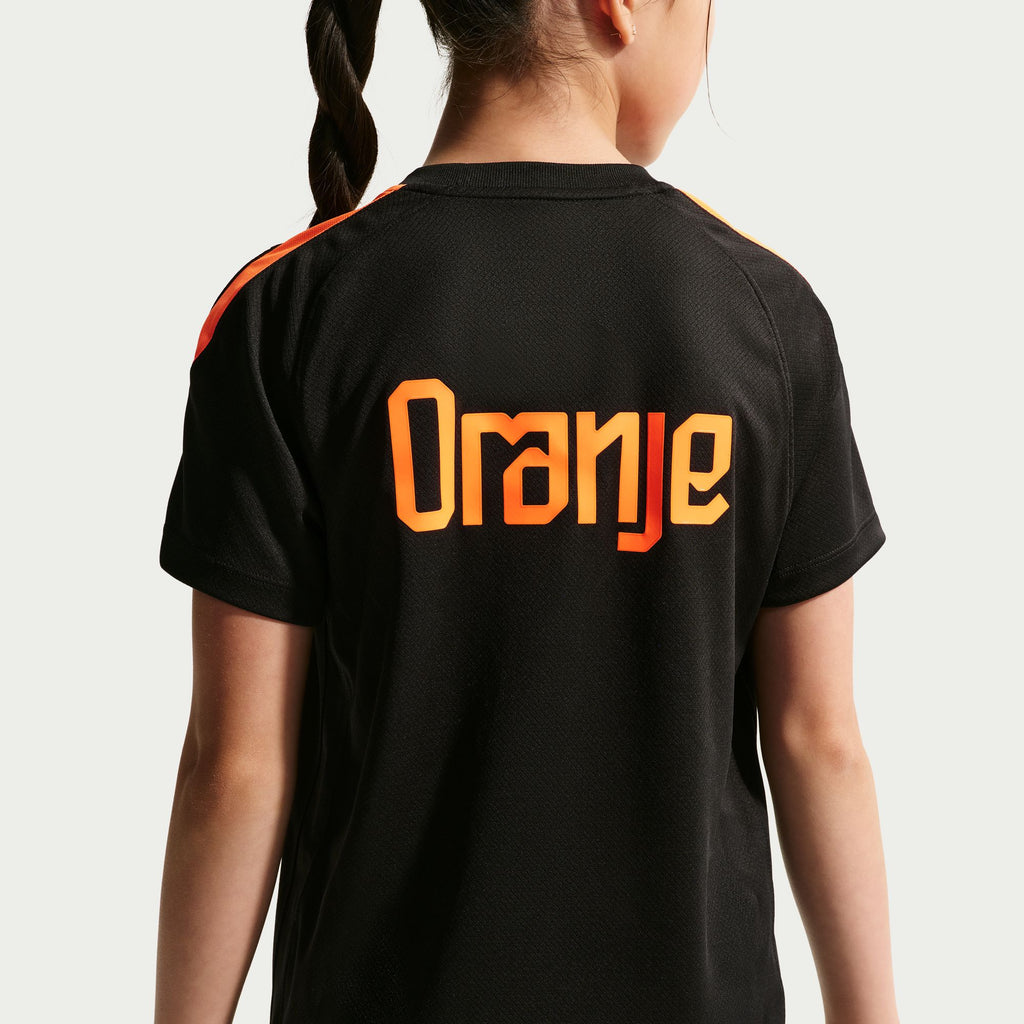 Netherlands Strike Big Kids' Nike Soccer Dri-FIT Short-Sleeve Top