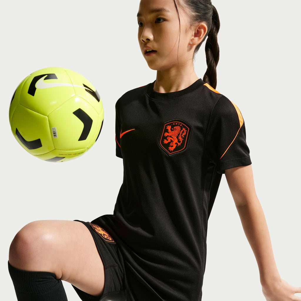 Netherlands Strike Big Kids' Nike Soccer Dri-FIT Short-Sleeve Top