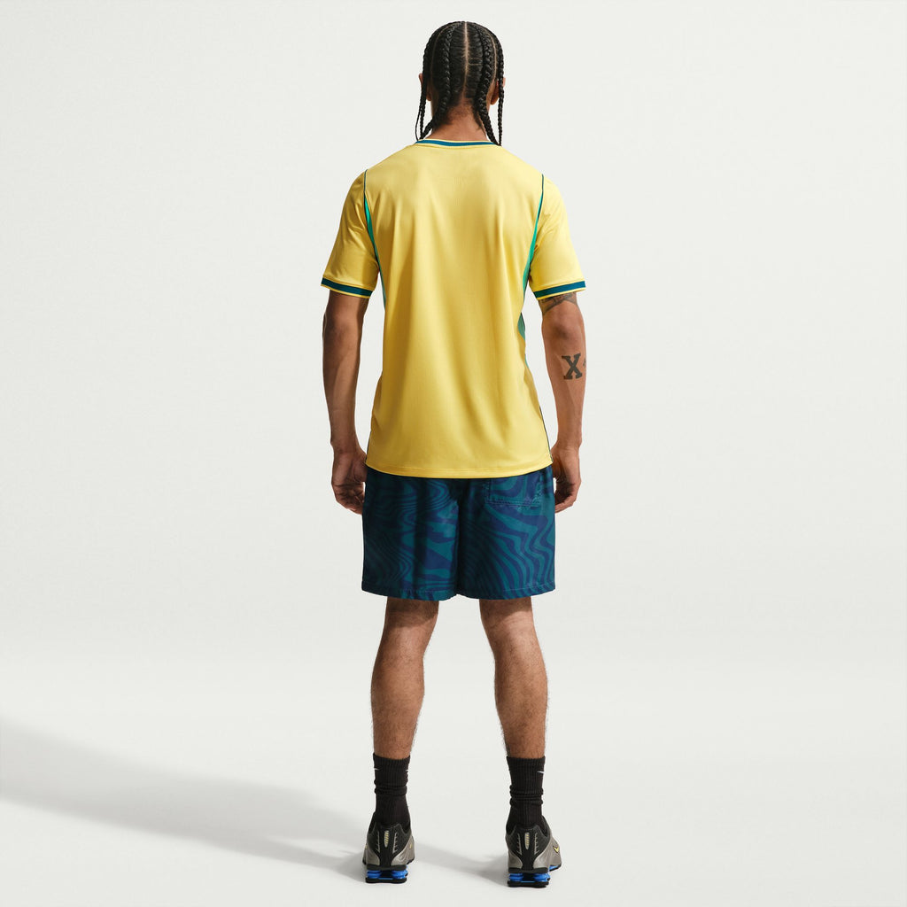 Brazil National Team 2026 Stadium Home Men's Nike Dri-FIT Soccer Replica Jersey