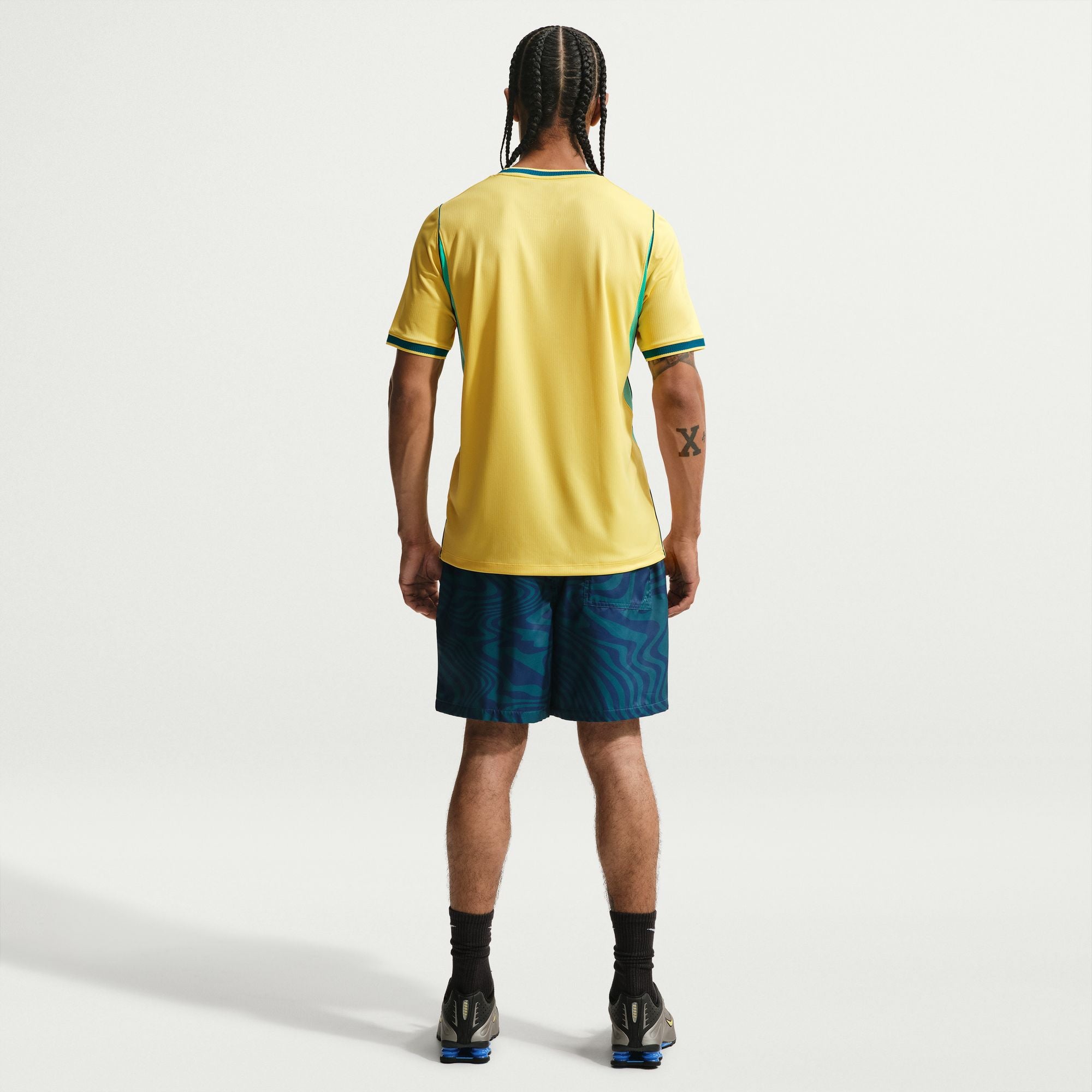 Brazil National Team 2026 Stadium Home Men's Nike Dri-FIT Soccer Replica Jersey