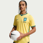 Brazil National Team 2026 Stadium Home Men's Nike Dri-FIT Soccer Replica Jersey
