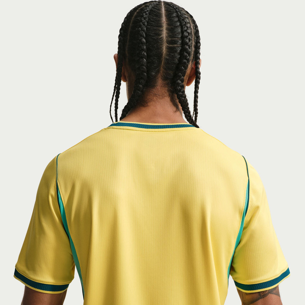 Brazil National Team 2026 Stadium Home Men's Nike Dri-FIT Soccer Replica Jersey
