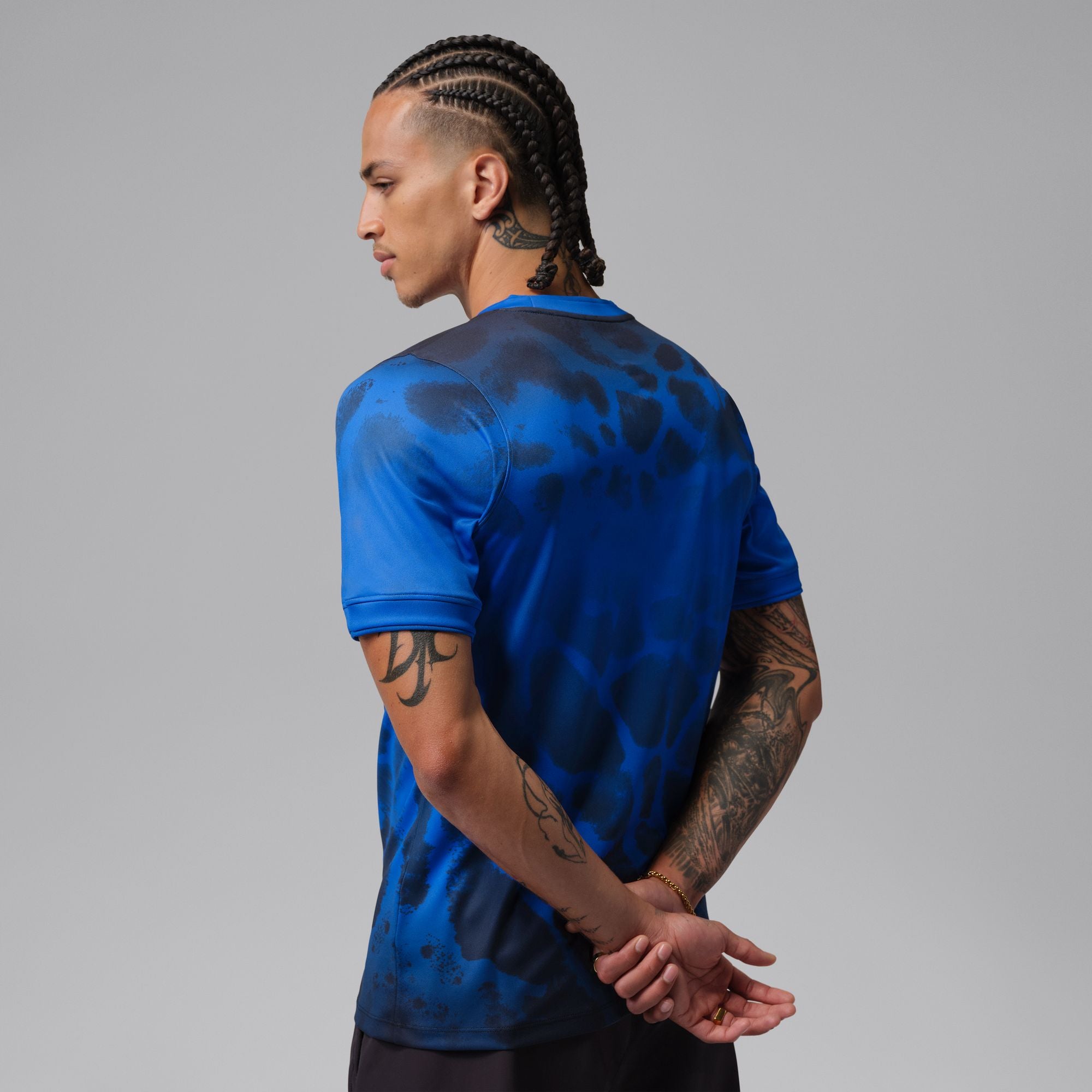 Brazil Academy Pro Men's Jordan Dri-FIT Football Short-Sleeve Pre-Match Top