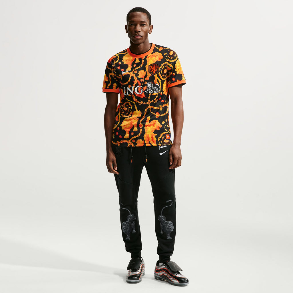 Netherlands x Patta Men's Academy Pro Short-Sleeve Soccer Top