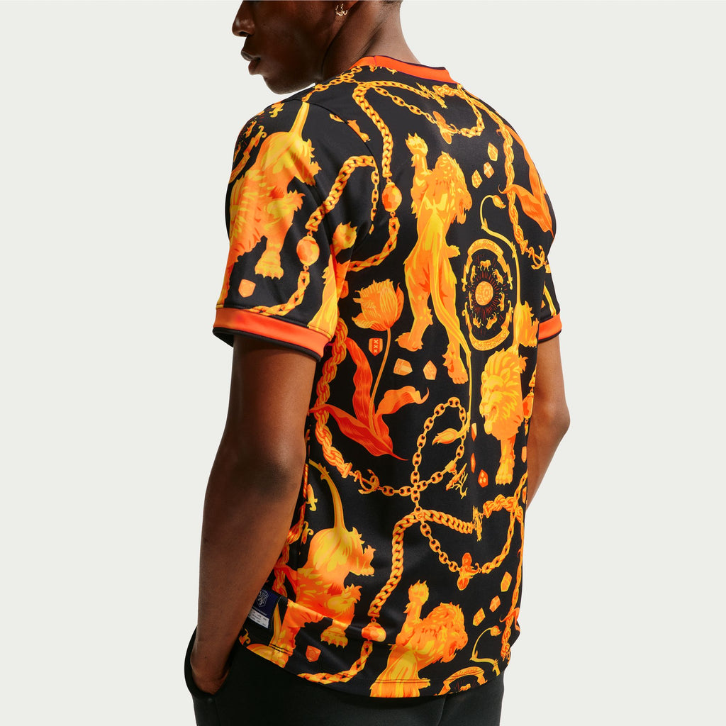 Netherlands x Patta Men's Academy Pro Short-Sleeve Soccer Top