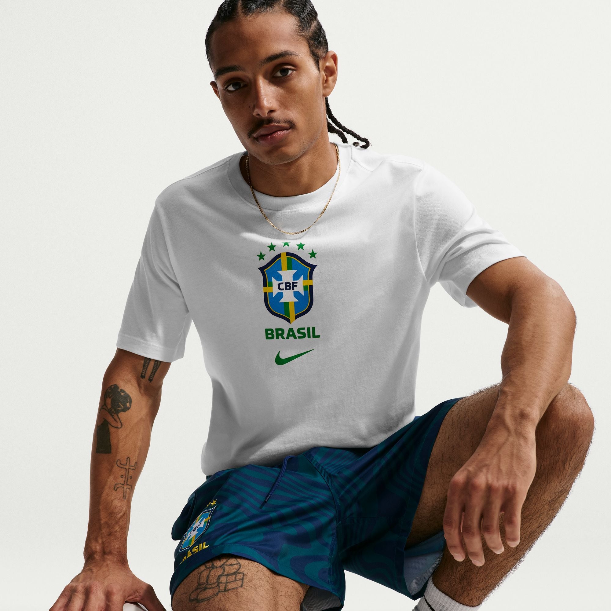 Brazil Men's Nike Football T-Shirt