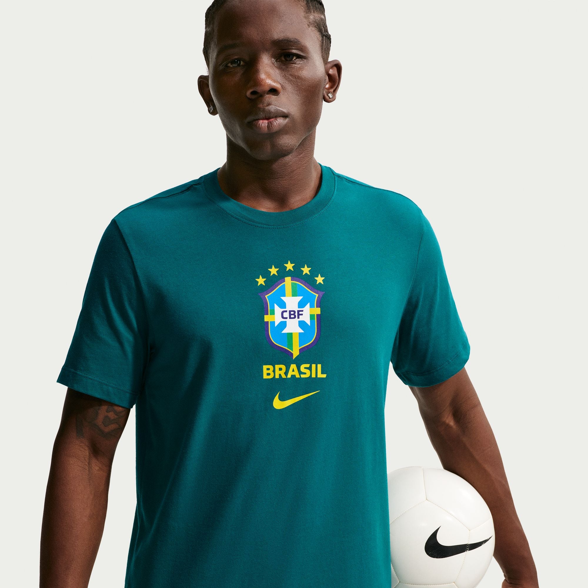 Brazil Men's Nike Football T-Shirt