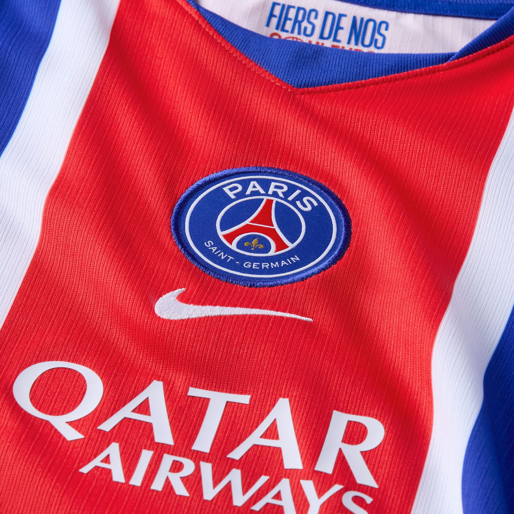 Paris Saint-Germain 2026/27 Stadium Home Big Kids' Nike Dri-FIT Soccer Repica Jersey