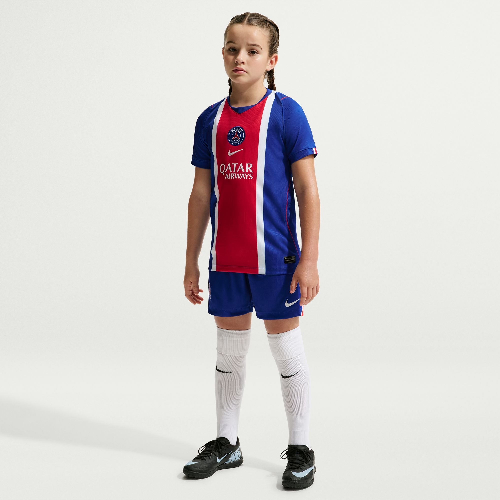 Paris Saint-Germain 2026/27 Stadium Home Big Kids' Nike Dri-FIT Soccer Repica Jersey