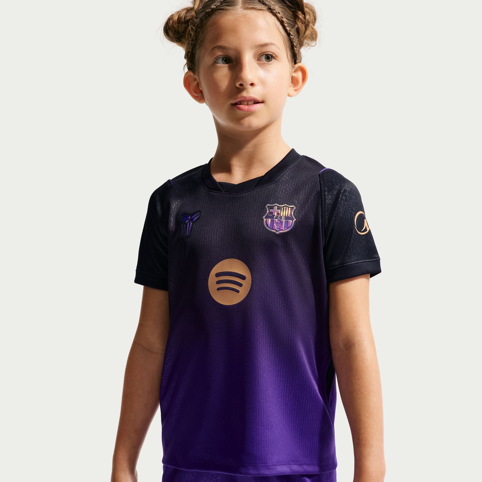 Kobe Bryant FC Barcelona 2026/27 Stadium Away Little Kids' Kobe Soccer Replica 3-Piece Kit