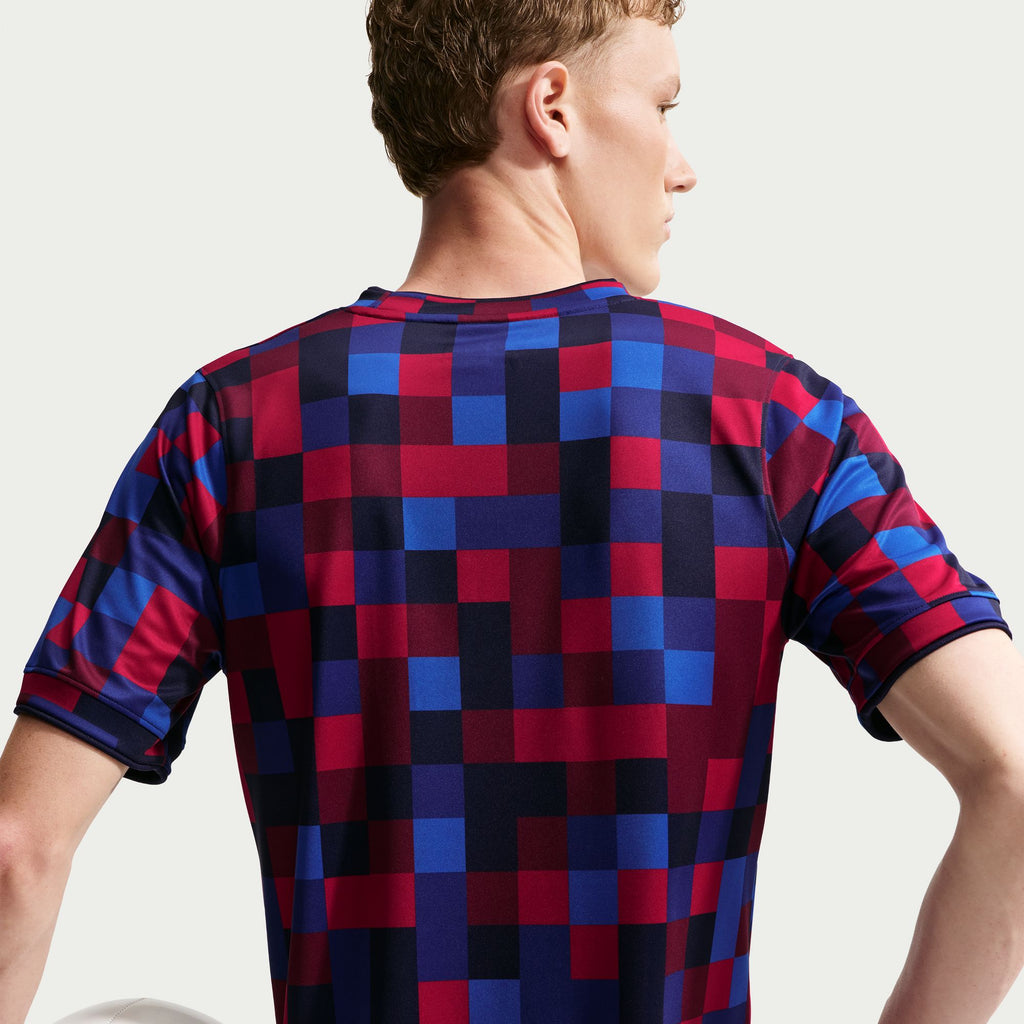 FC Barcelona Home Men's Nike Dri-FIT Football Pre-Match Top