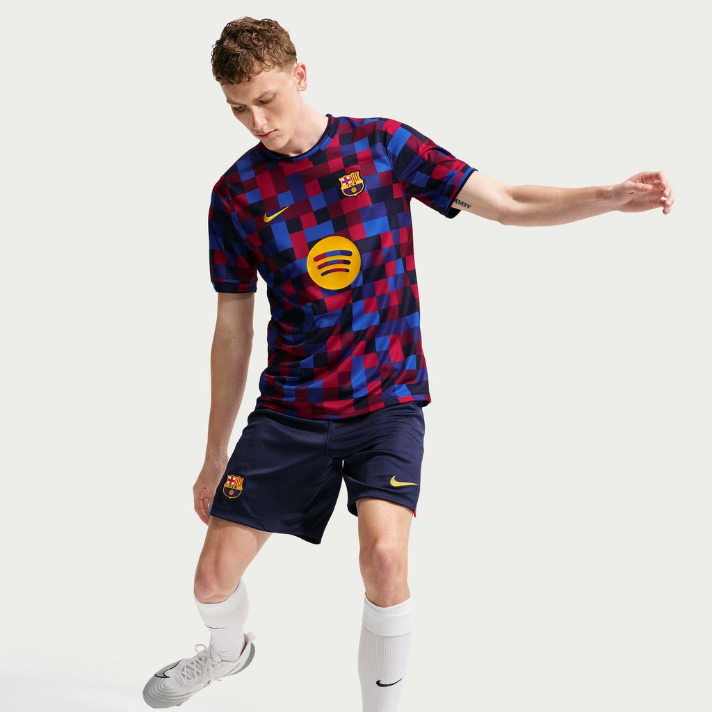 FC Barcelona Home Men's Nike Dri-FIT Football Pre-Match Top