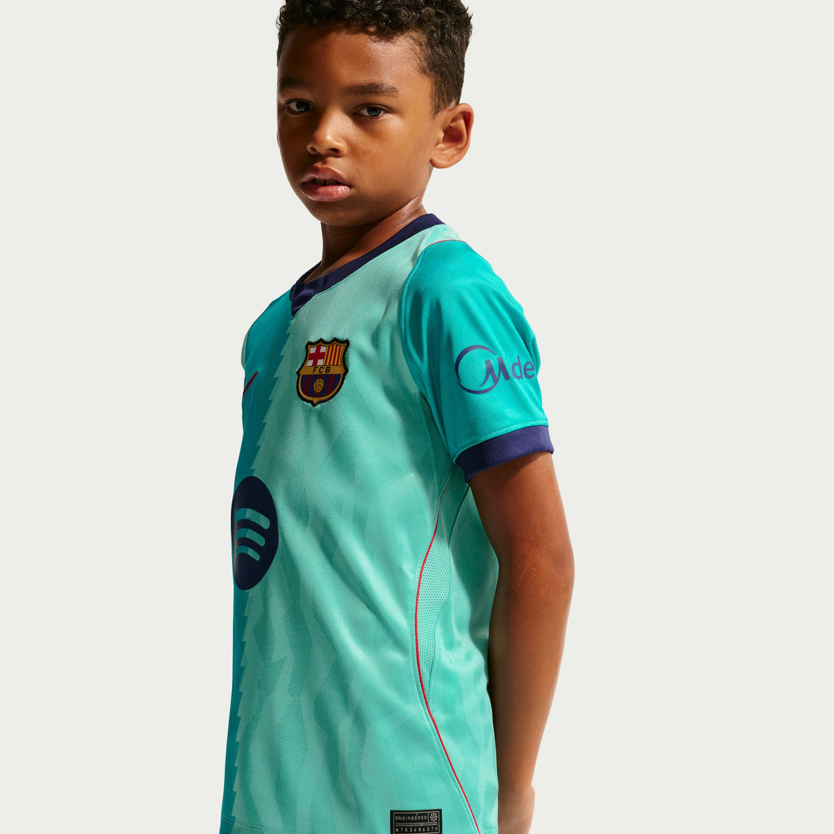 FC Barcelona 2026/27 Stadium Third Big Kids' Nike Dri-FIT Soccer Replica Jersey