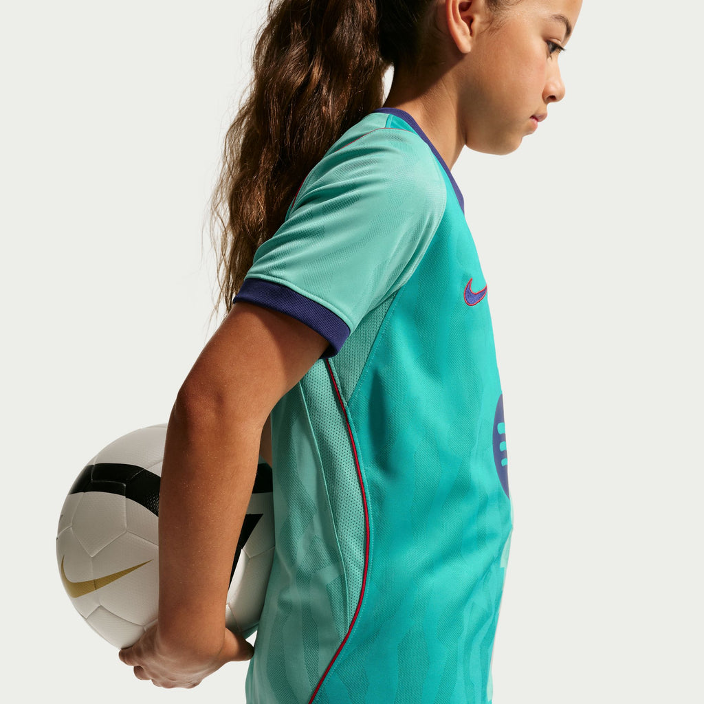 FC Barcelona 2026/27 Stadium Third Big Kids' Nike Dri-FIT Soccer Replica Jersey